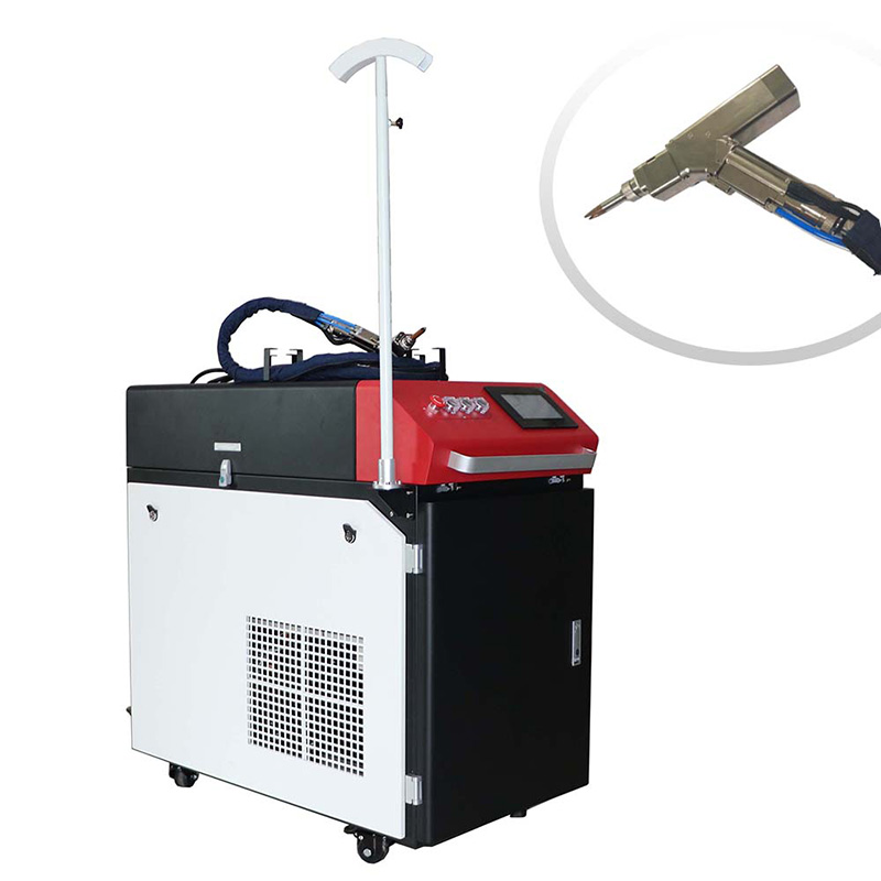 Với đầu Wobble cầm tay máy hàn laser sợi tự động chất lượng cao cho đồng thau thép không gỉ nhôm đồng
